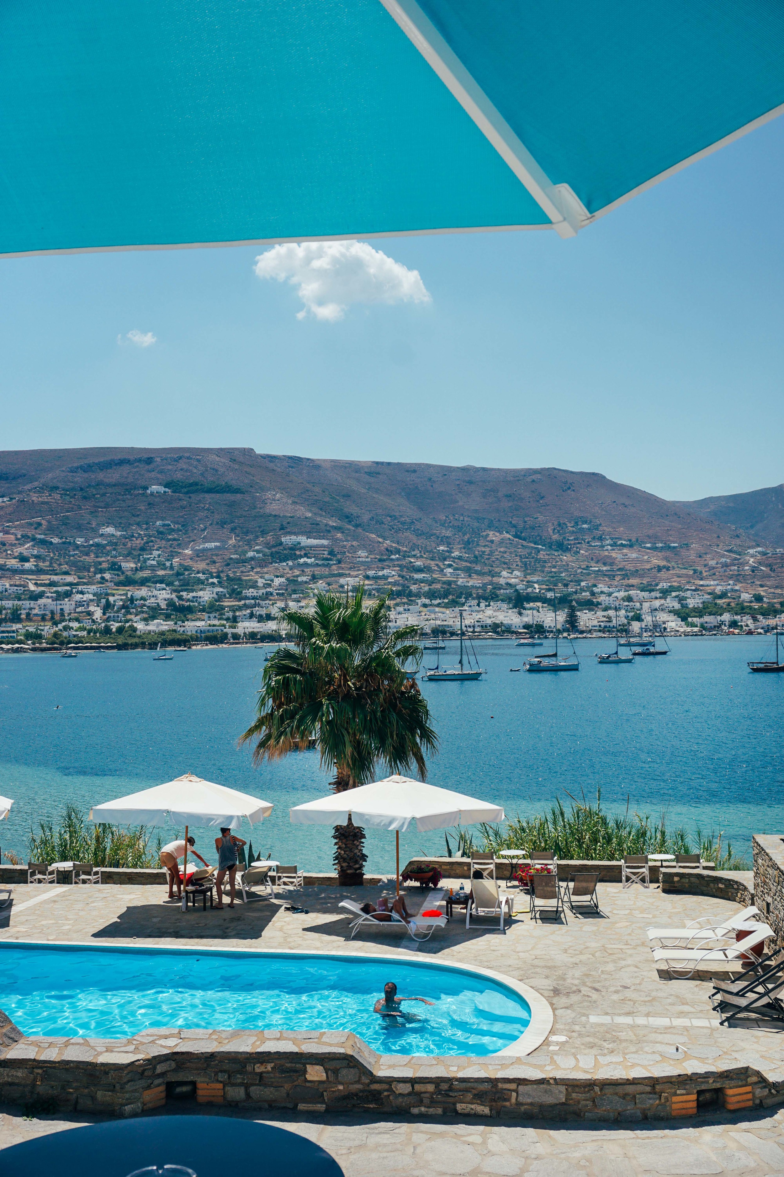 The Parian Village in Paros, Greece