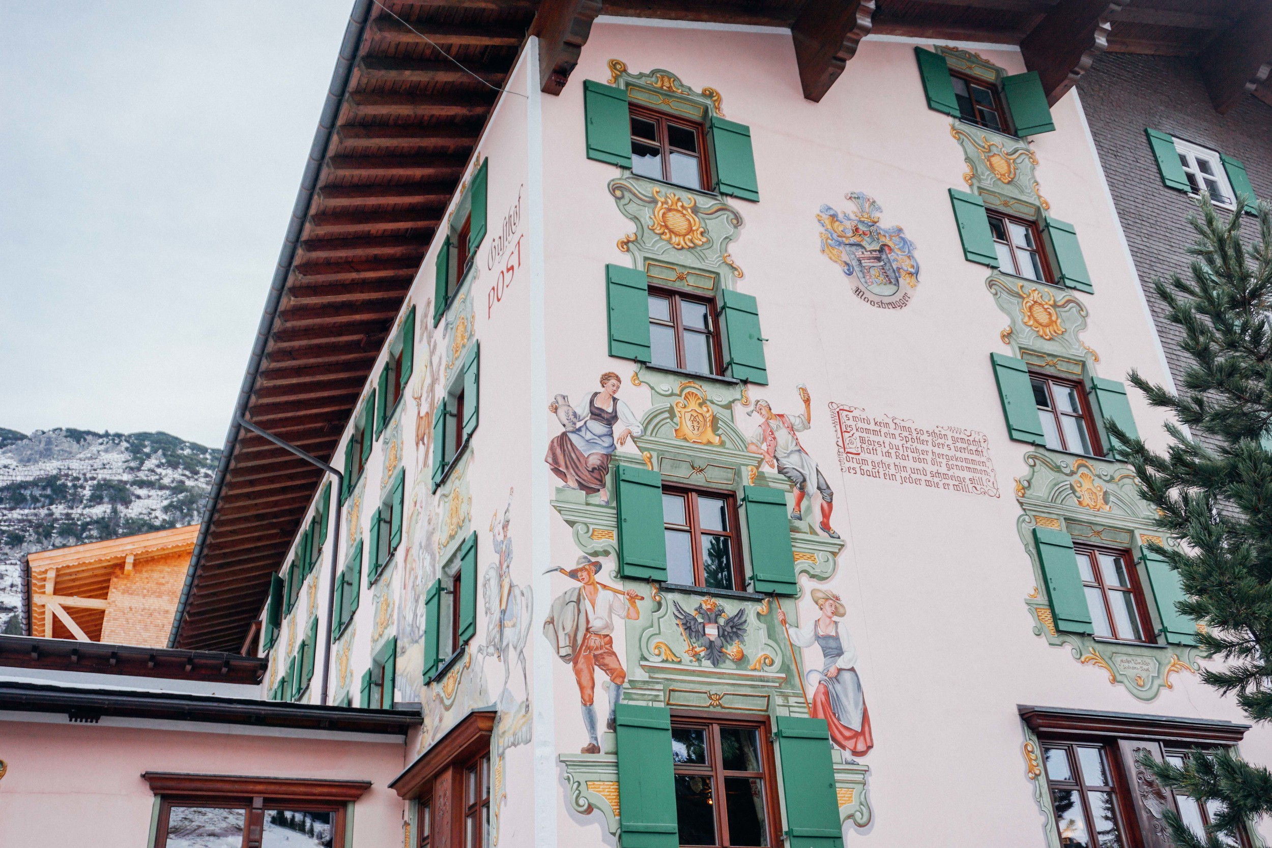 Lech, Austria Architecture