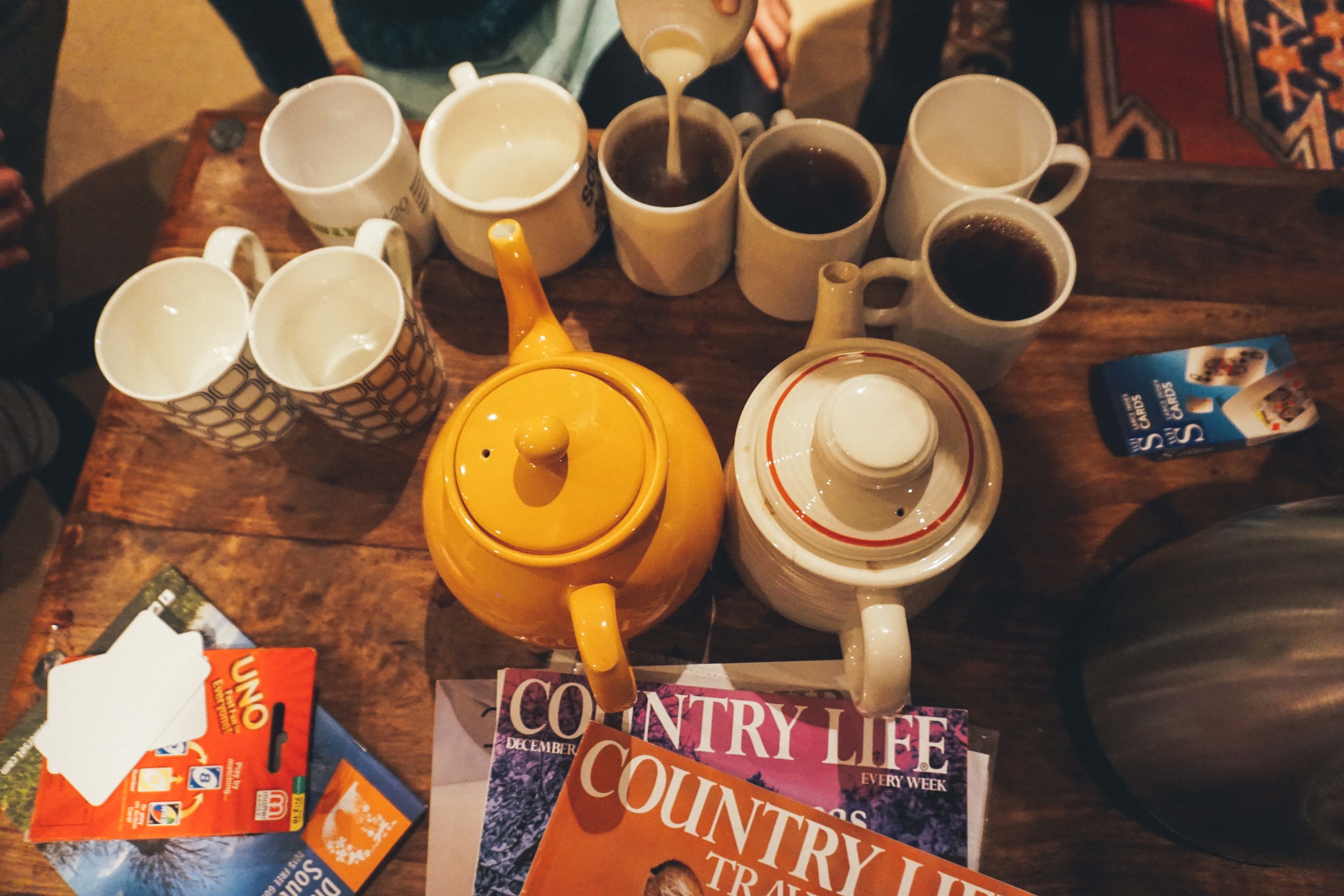 Tea time in somerset.