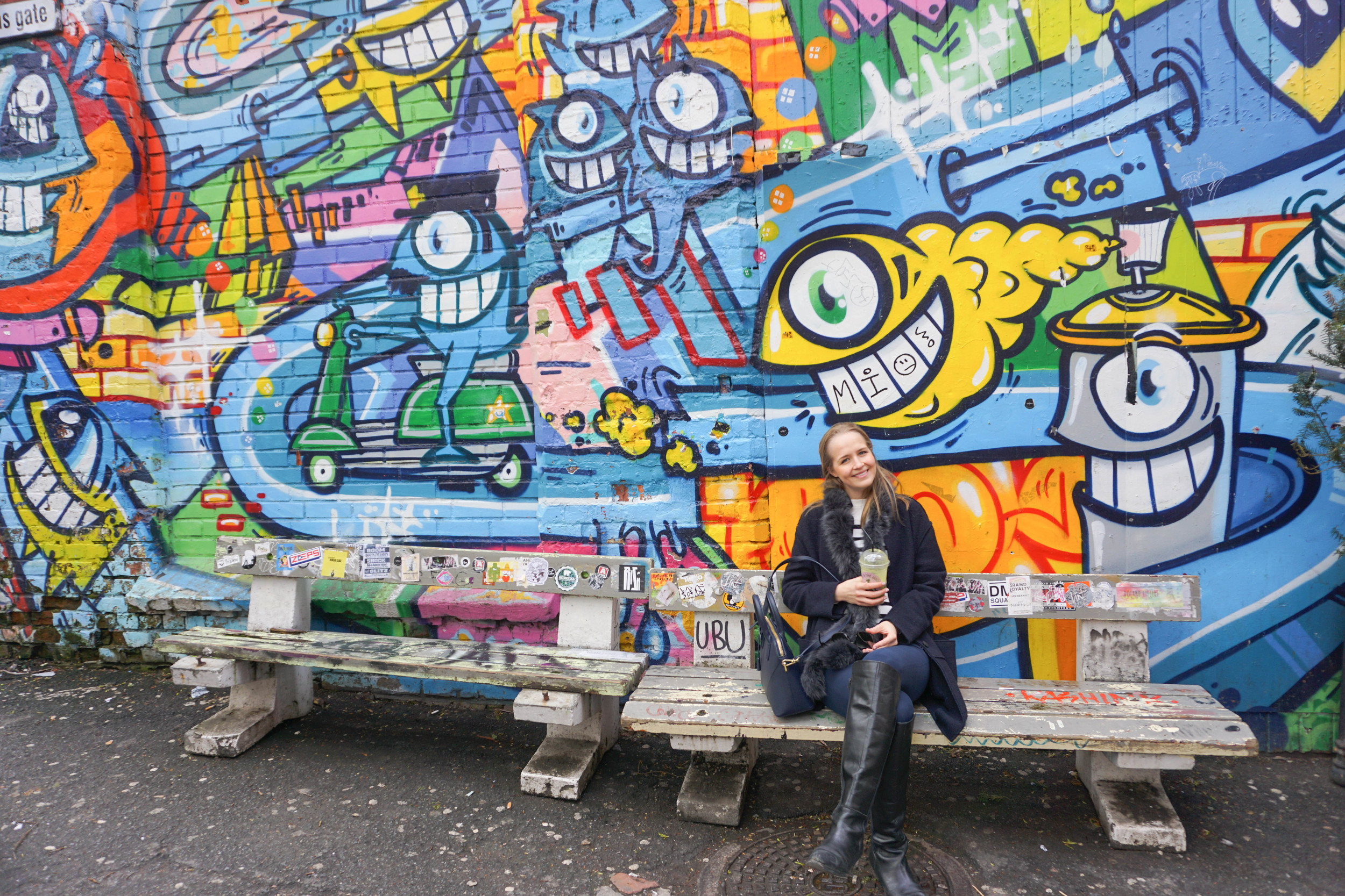 Graffiti walls in Grünerløkka