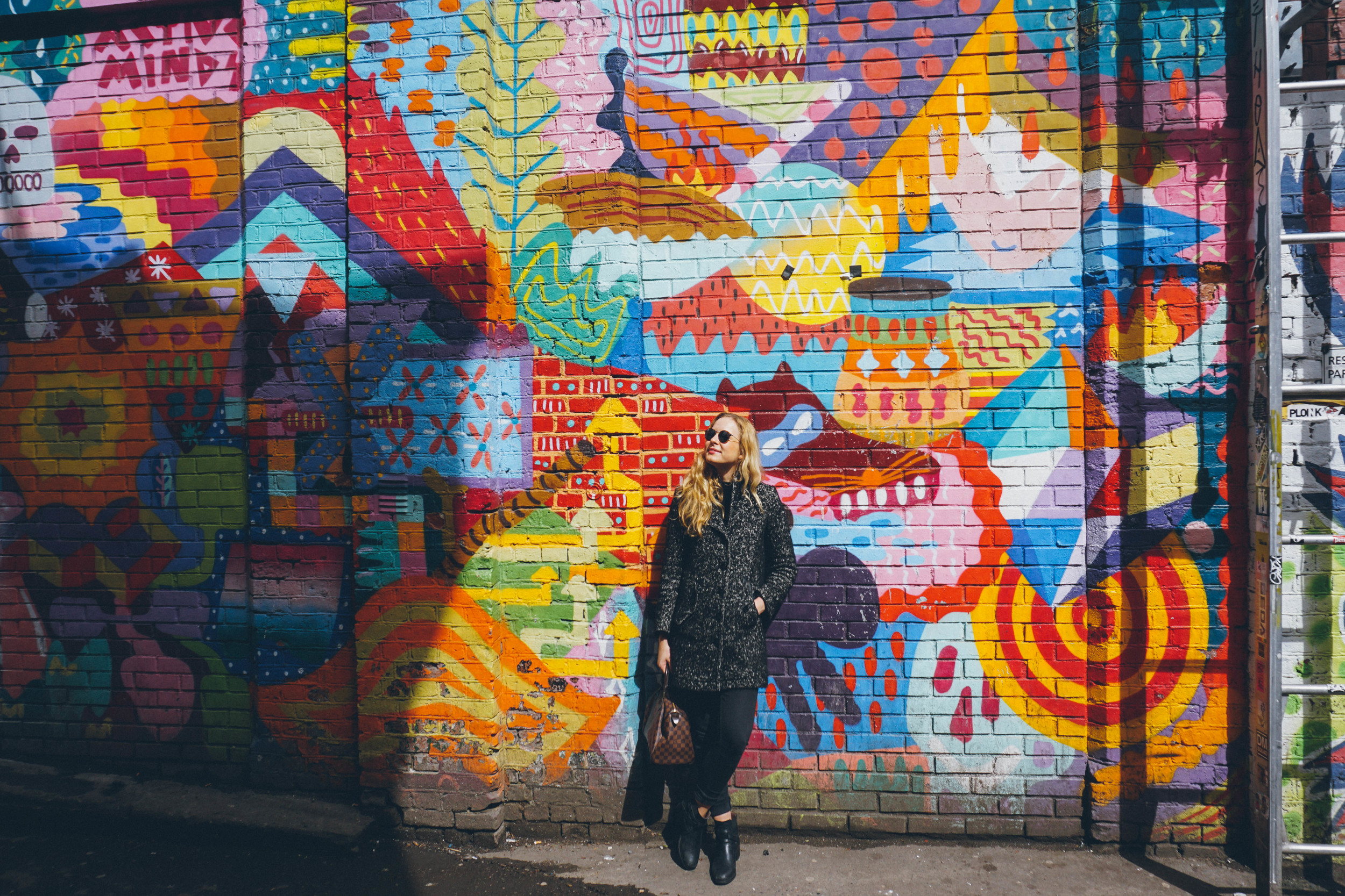 Street art in Oslo's Grunerlokka district