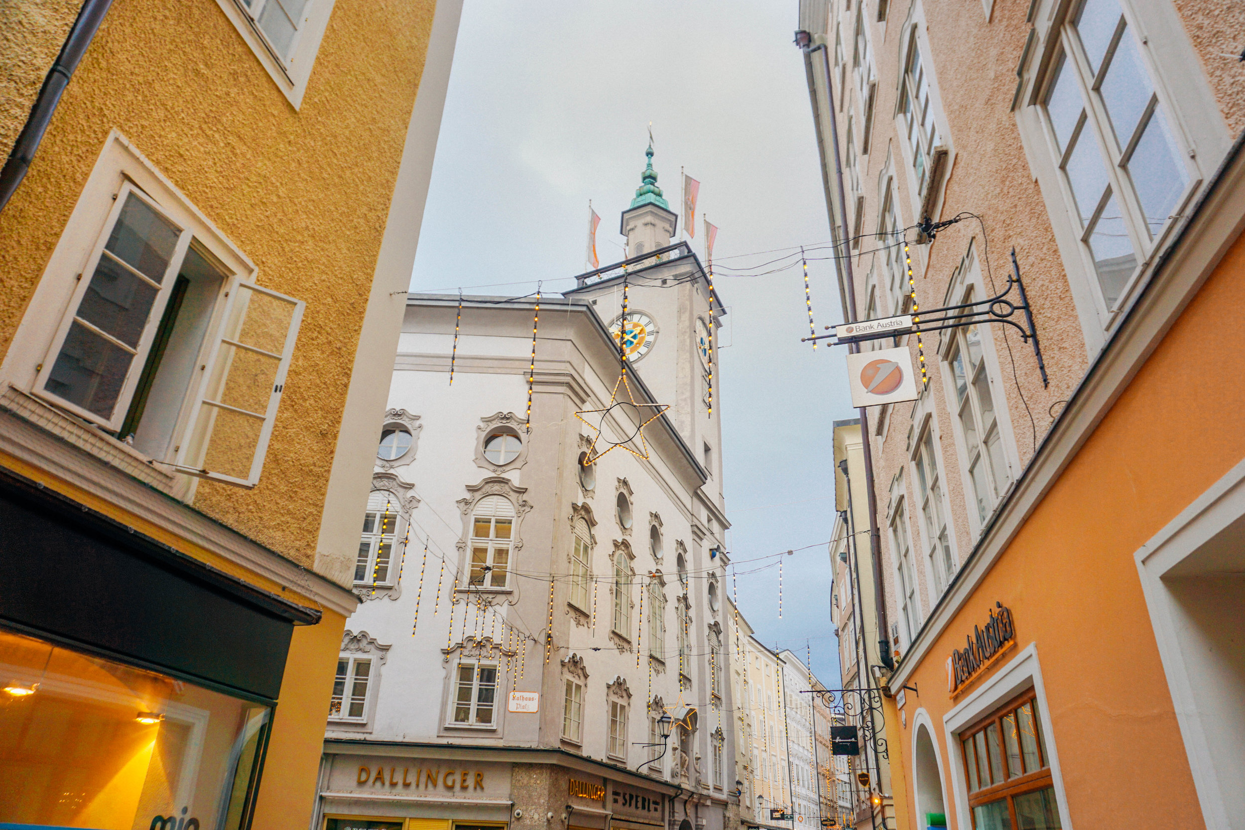 Mozart House in Salzburg Austria