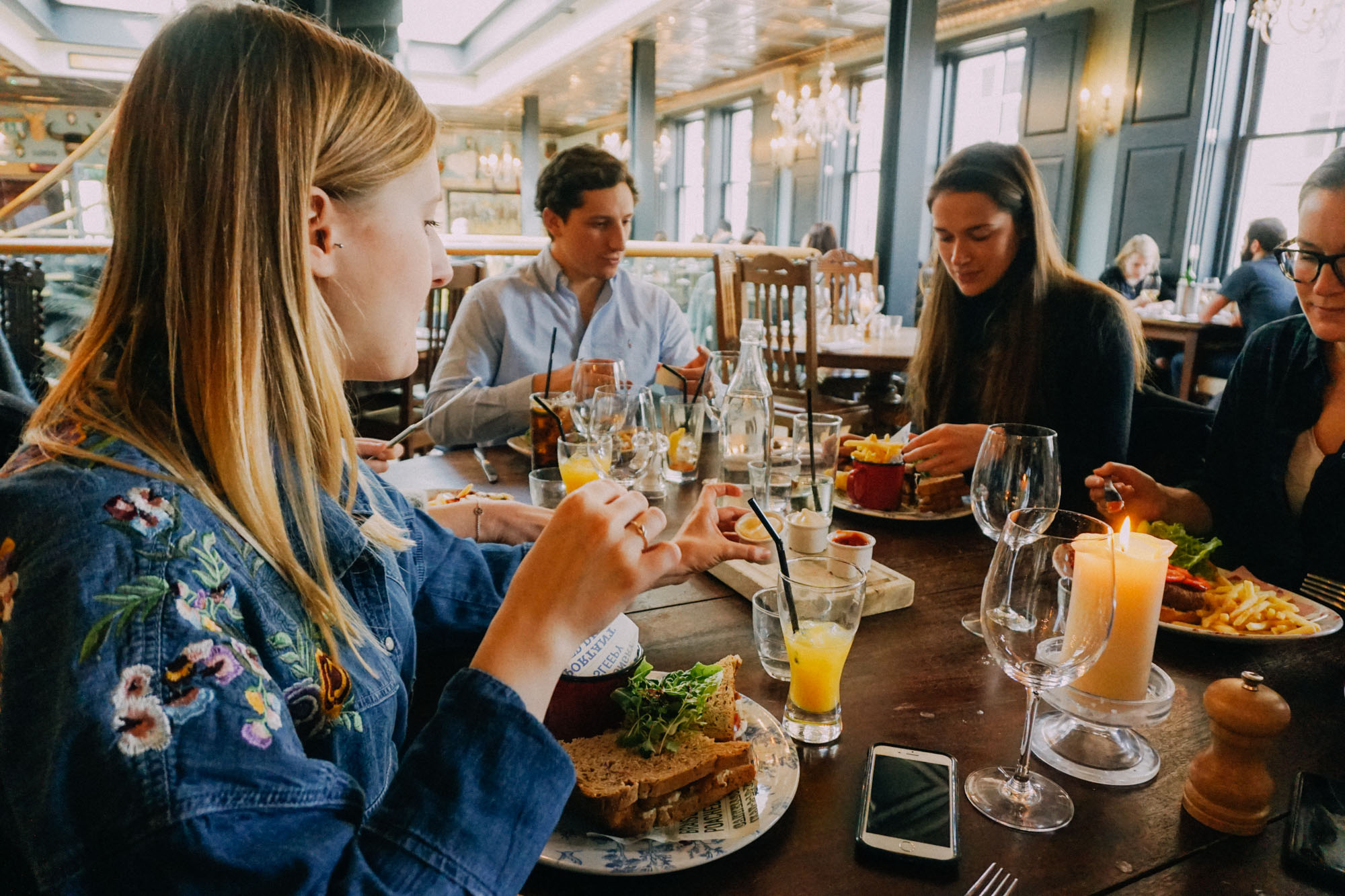Bath, UK. Brunch spots-Hall & Woodhouse