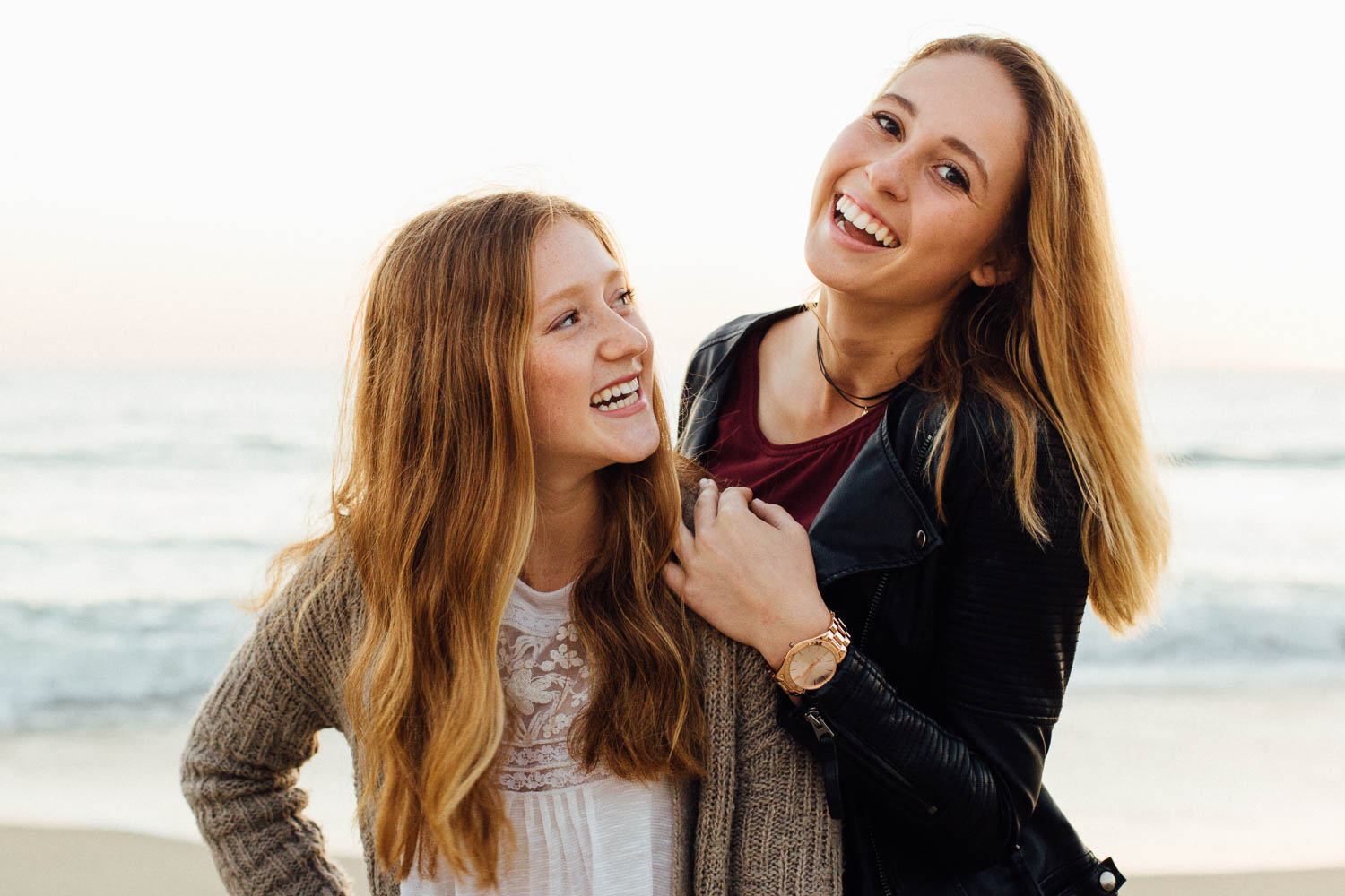 I encourage my senior session clients to bring a friend and I always try to get at least one photo of the two together, then I include it in their gallery as a complimentary gift. This is Sarah with her friend Averee.