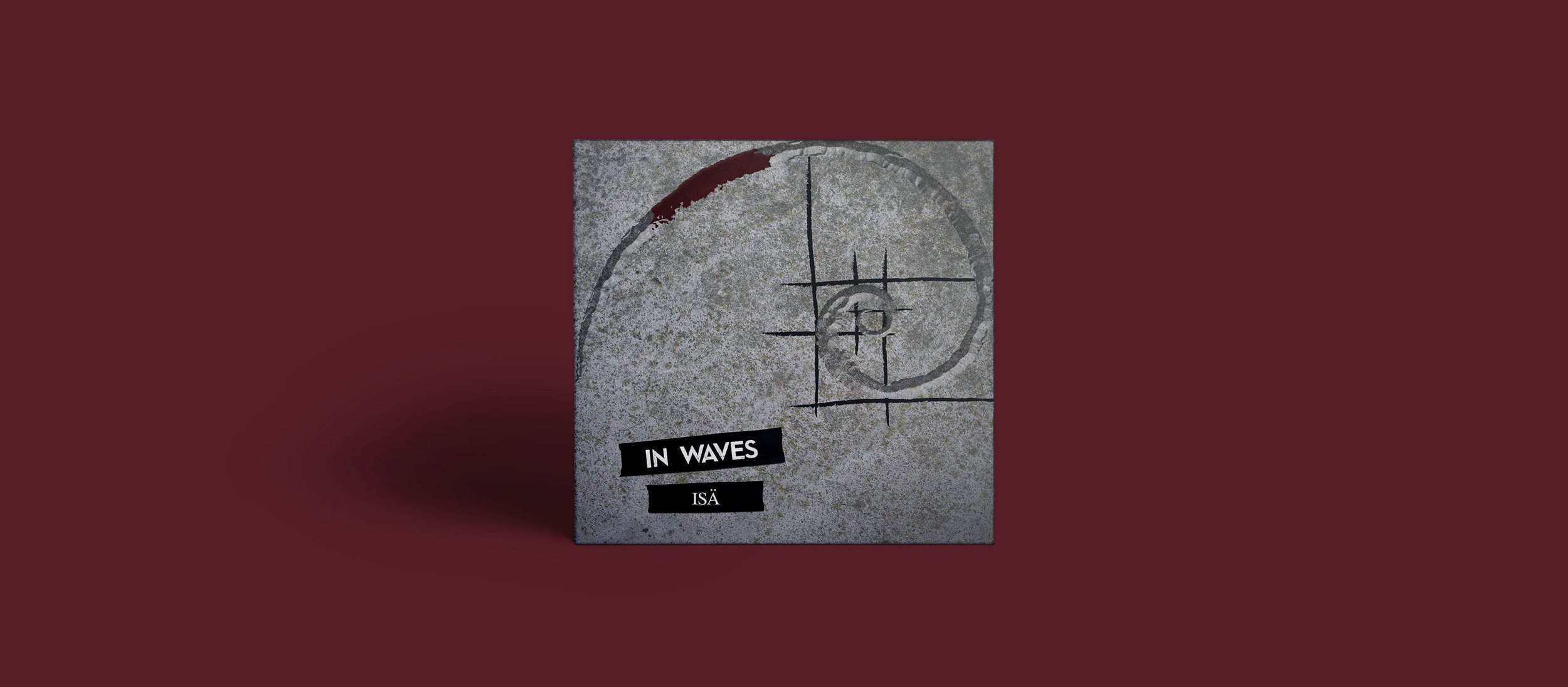 In Waves - Isä Cover concept by Elisa Hernandez In Waves logo by Elisa Hernandez Cover design by me