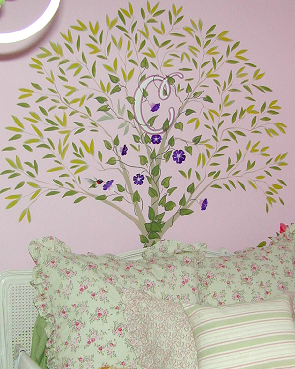 Custom Tree Mural