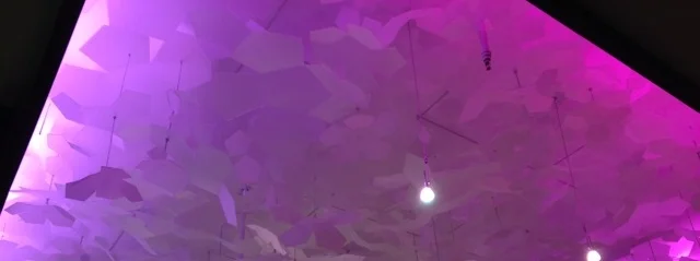 Raku Ceiling Art Installation