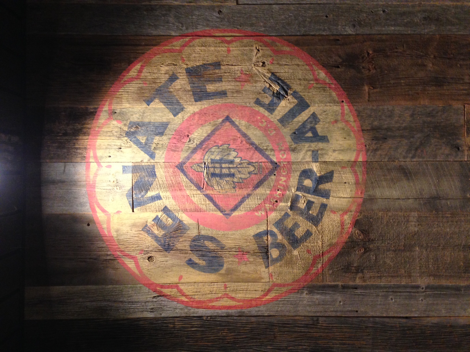 Ghost Sign at Nats Park
