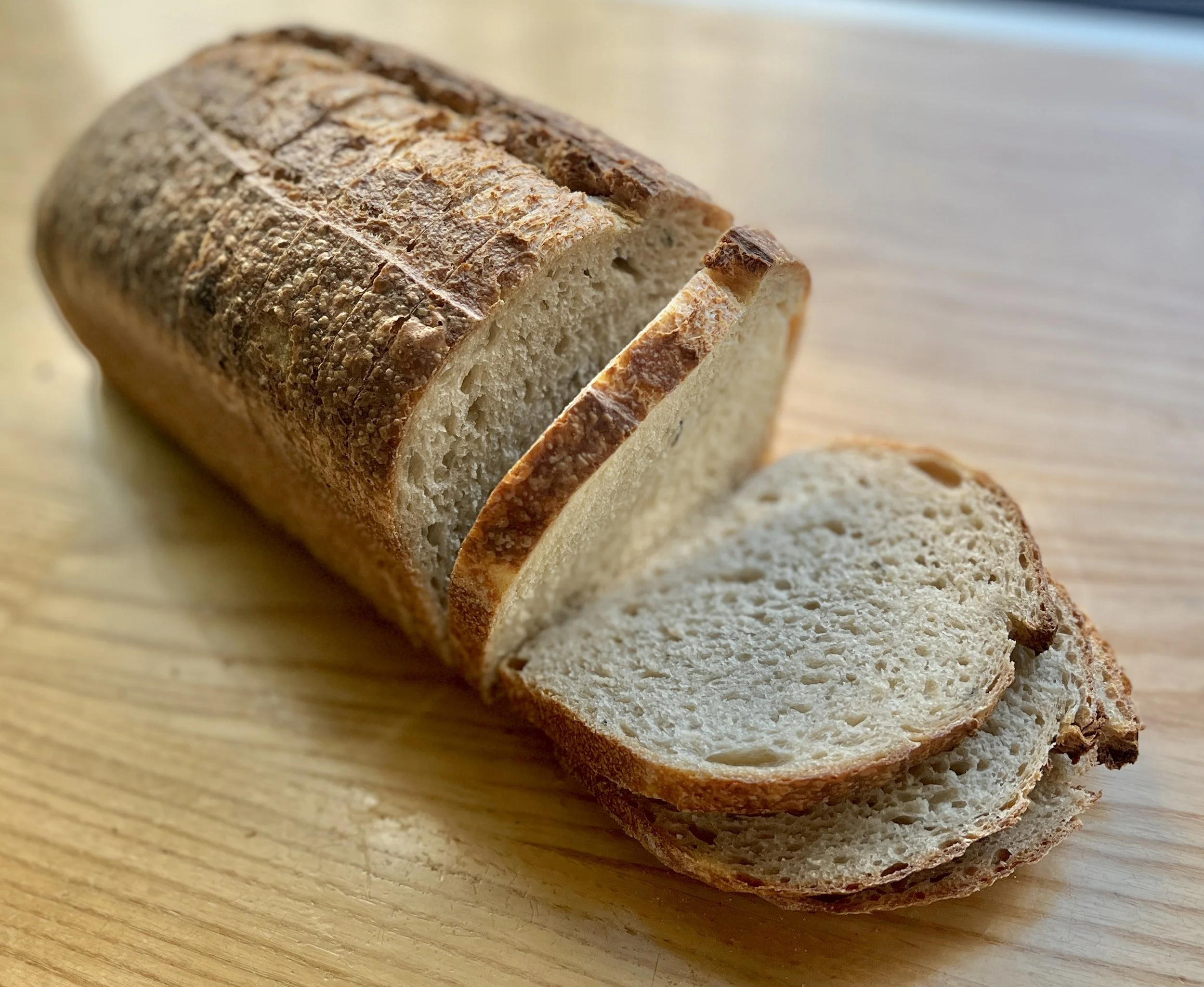 Rosemary Sourdough Sandwich Bread