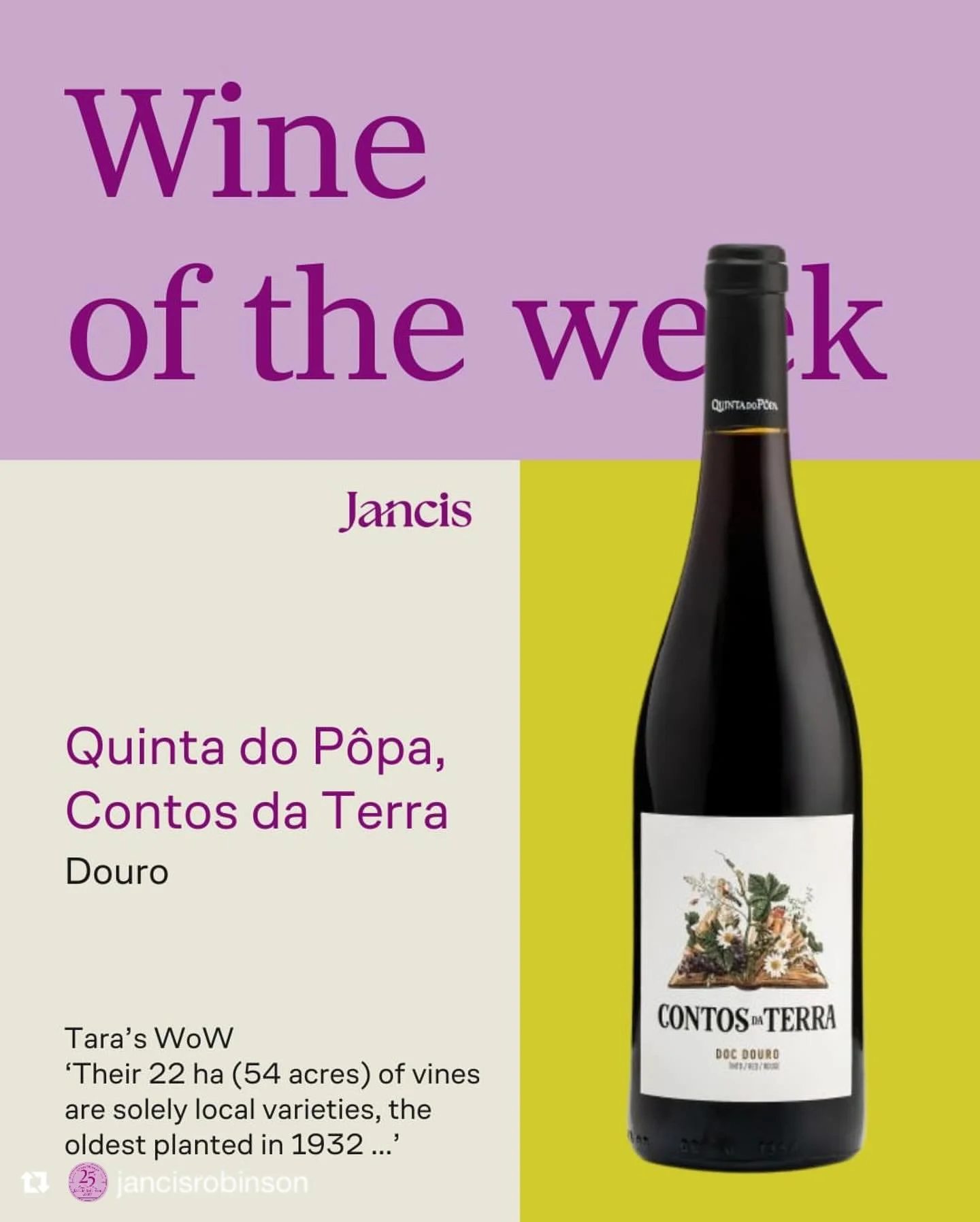 💙💙 DM for US access
Repost from @jancisrobinson
&bull;
If there&rsquo;s one country that excels at value-priced wines, it would have to be Portugal.

This is yet another wine that supports that theory. From &euro;7, $11.29, &pound;20.

Pictured, St