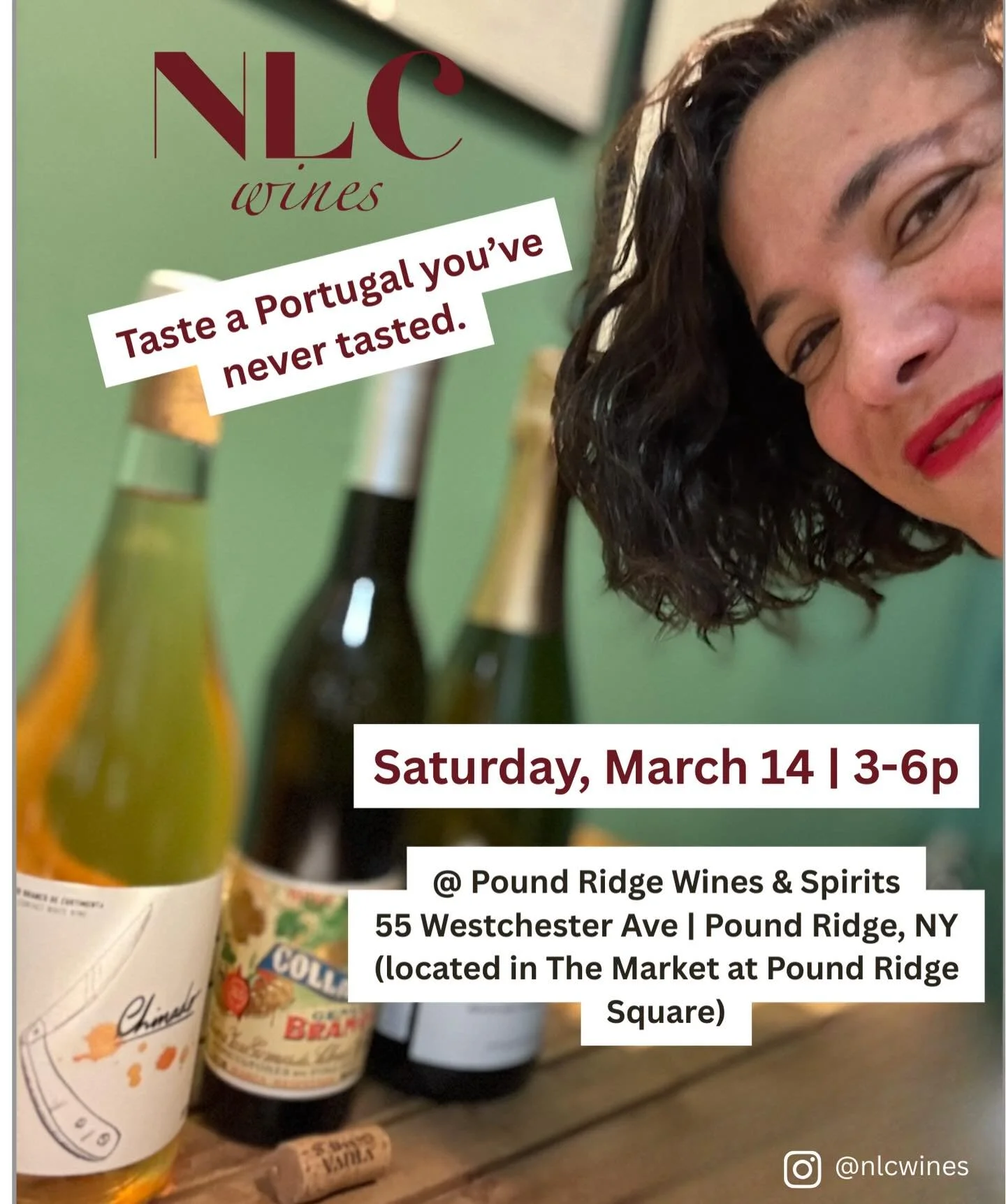 Pound Ridge, NY! Tomorrow will be a fine day to taste Portuguese wines in this magical Westchester nook 💙 We&rsquo;ll be pouring 8 wines to dream about (and buy, of course) @poundridgewine 

#poundridge #westchester #westchesterevents #winetasting #