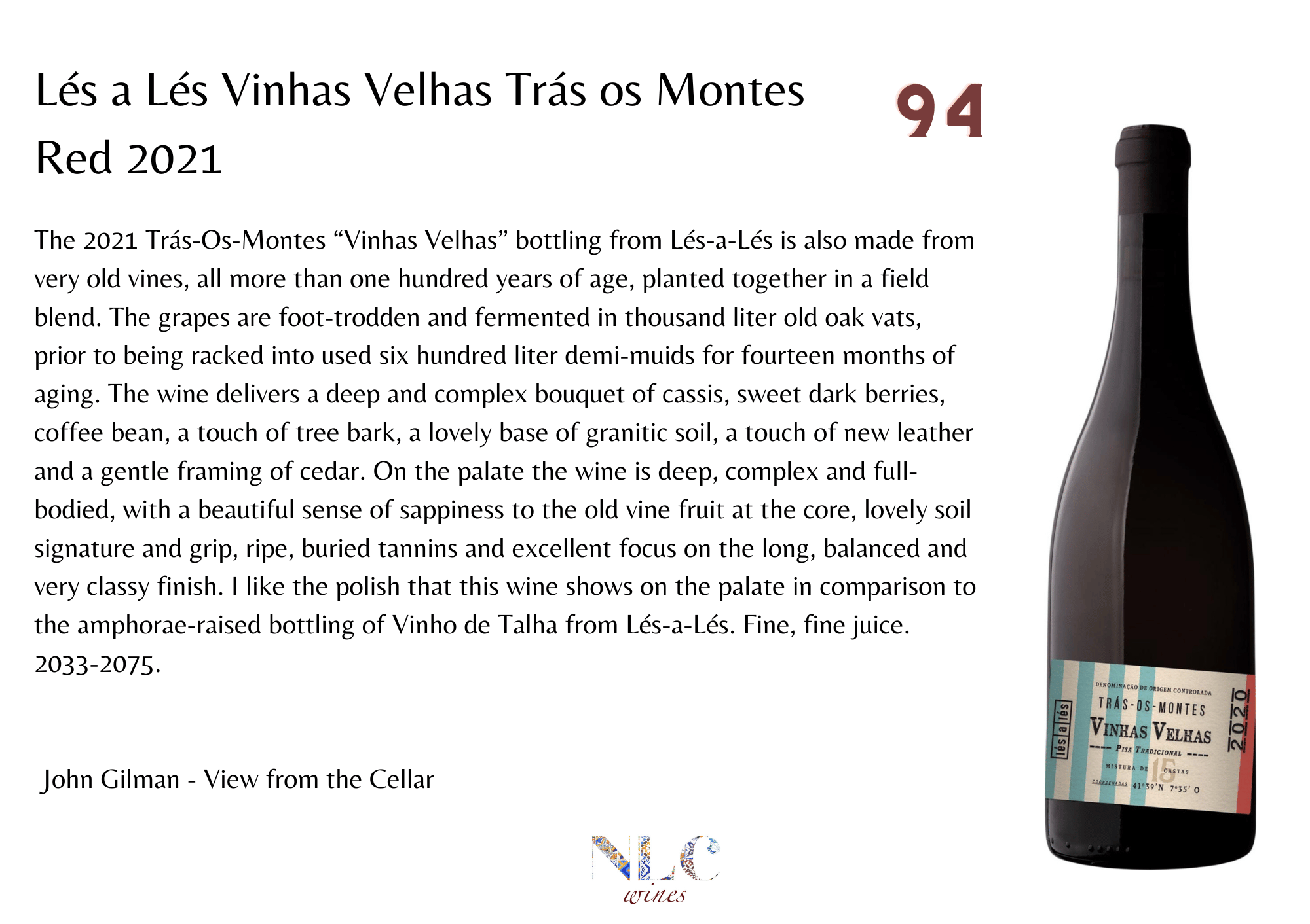Les a Les Vinhas Velhas 2021 View from the Cellar.png