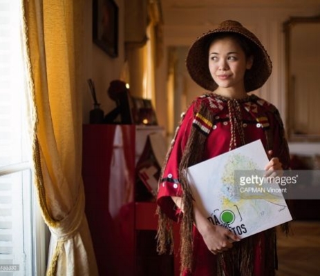 Taken during the Paris Climate Talks 2015 in the home of the Prince and Princess of Belgium. Photo courtesy of Getty Images.