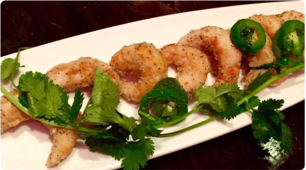 Salt and Pepper Shrimp at Au Lac DTLA