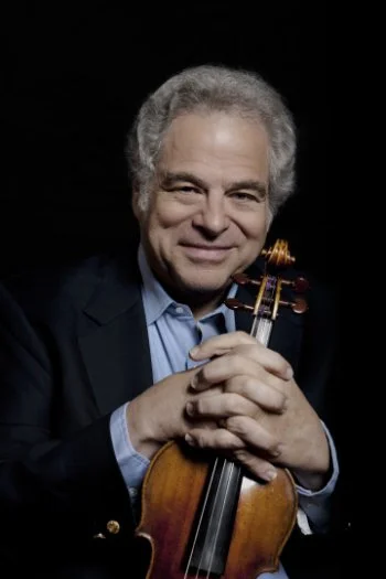 Inspirational violinist Itzhak Perlman plays and conducts at Disney Hall