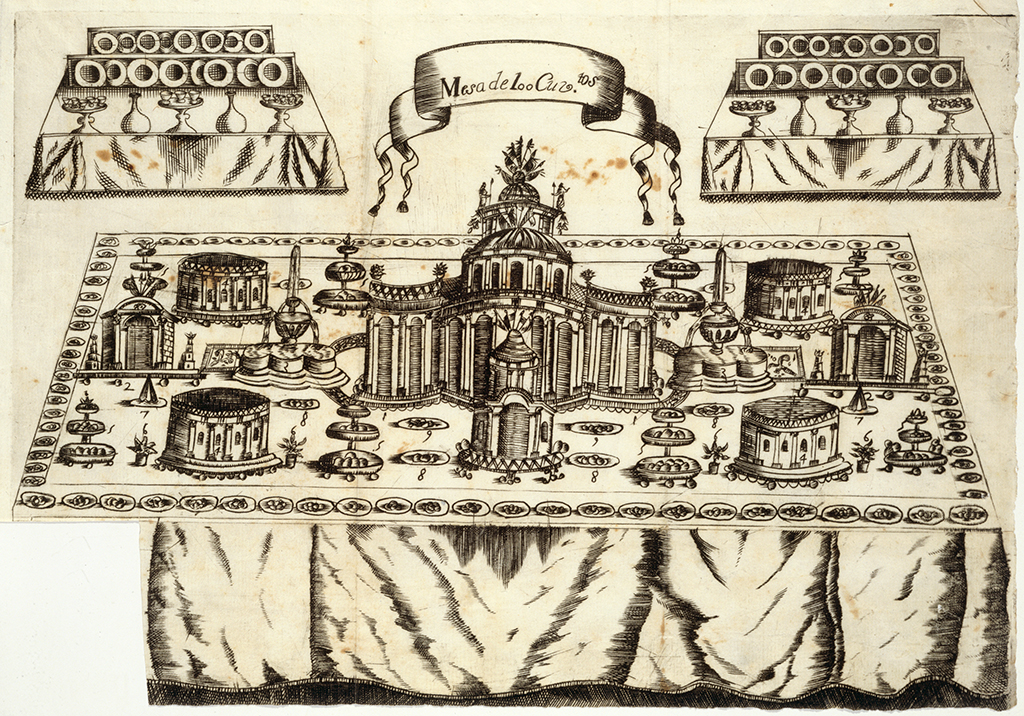 Table with One Hundred Settings, 1747 