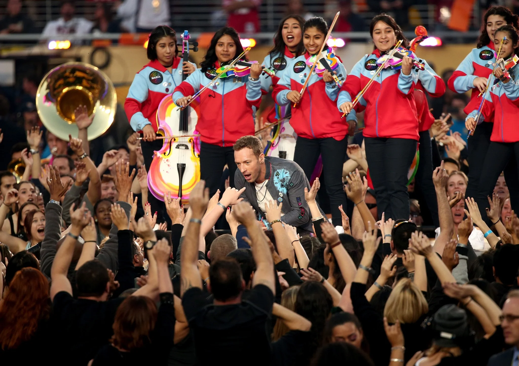 Dudamel and YOLA at Super Bowl 50: Too brief but Still a Win