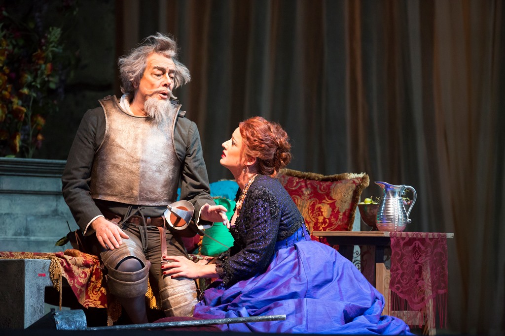  Ferruccio Furlanetto as Don Quichotte, Clementine Margaine as Dulcinee 