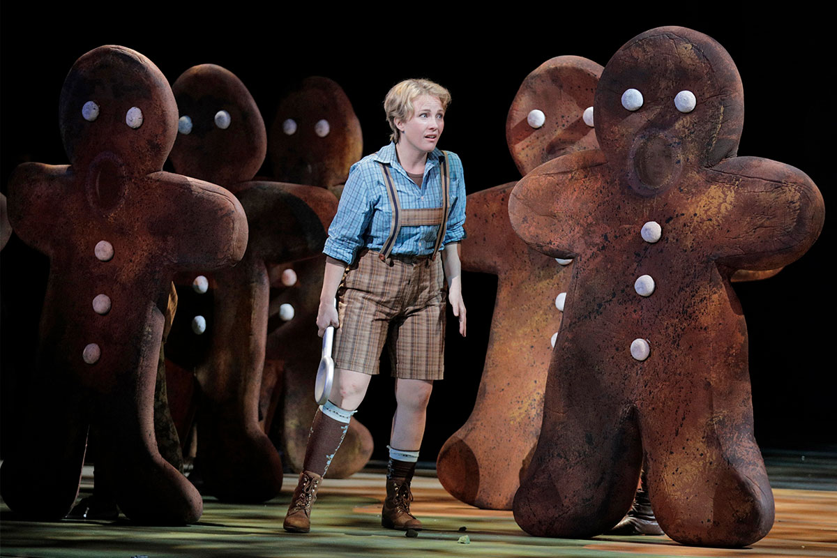 Sasha Cooke as Hansel. Photo by Cory Weaver
