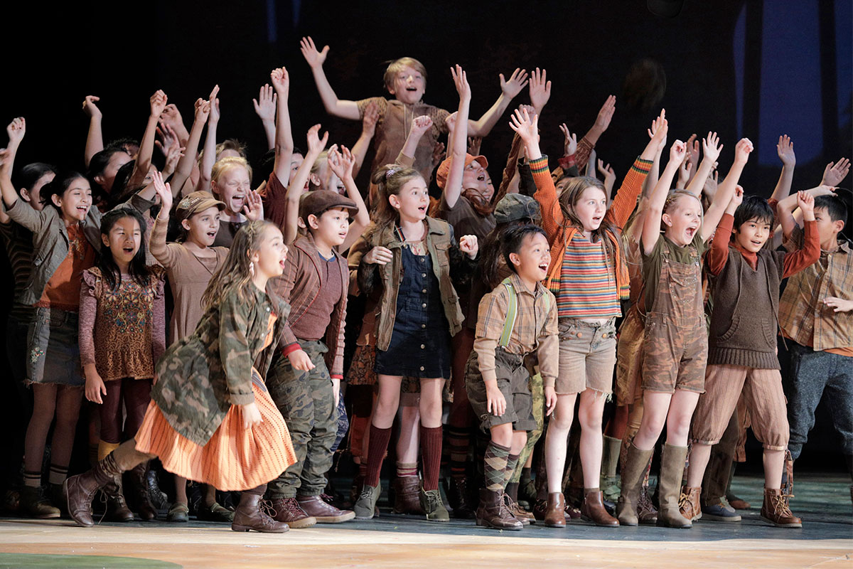 Members of the Los Angeles Children’s Chorus. Photo by Cory Weaver