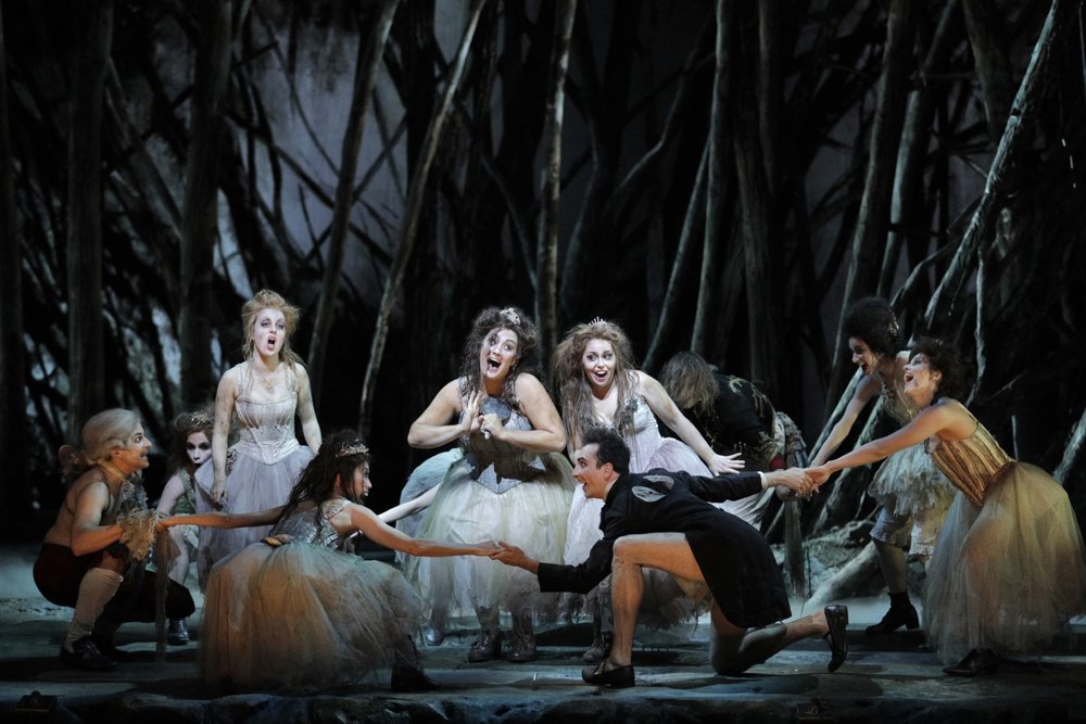  Wood Nymphs in Rusalka, Act 1 