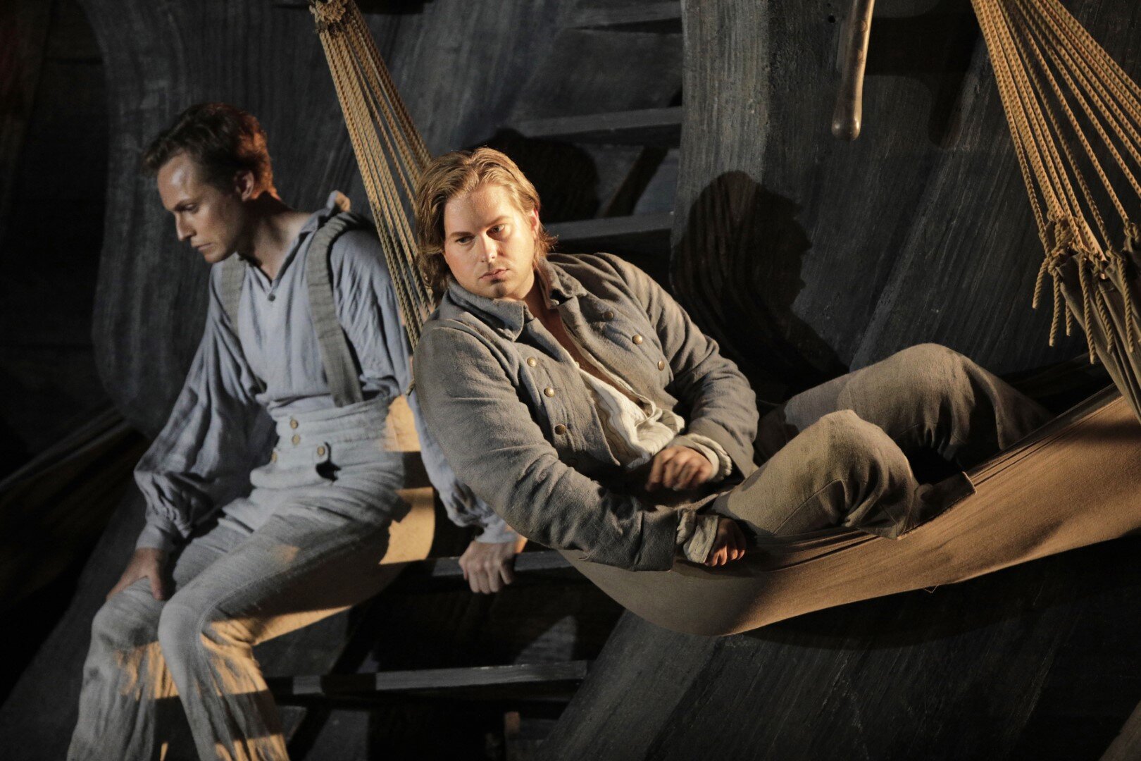  Brenton Ryan as a Novice and John Chest as Billy Budd 