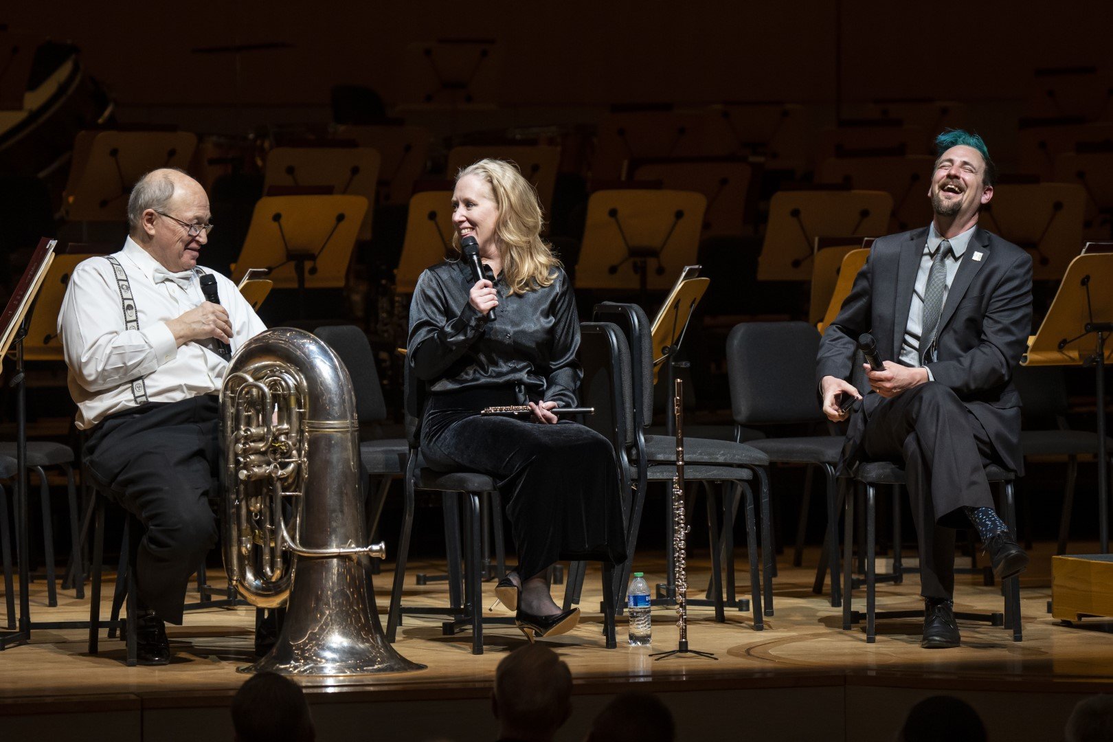  Pre-concert talk with KUSC’s Brian Lauritzen, CSO’s  Gene Pokorny (Principal tuba) and Jennifer Gunn (piccolo/flute) 