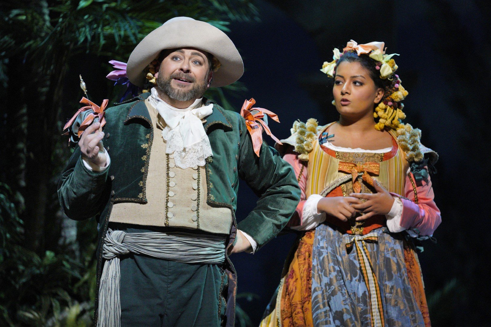  Craig Colclough as Figaro, Deepa Johnny as Barbarina 