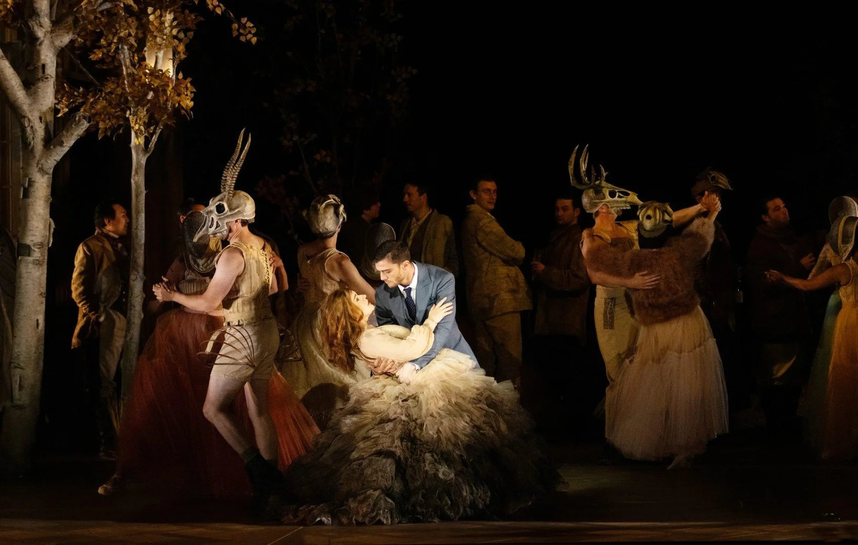   Olga Kulchynska (Tatyana), Mattia Olivieri (Eugen Onegin)  