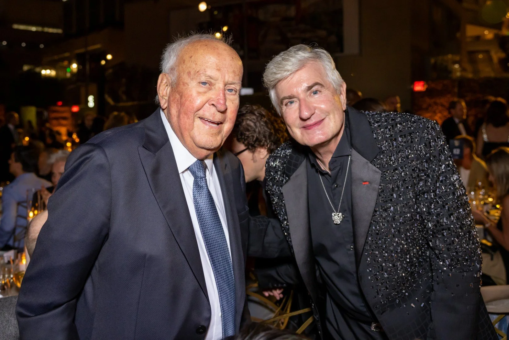  Jean-Yves Thibaudet and Thomas Beckmen (past board chair) 