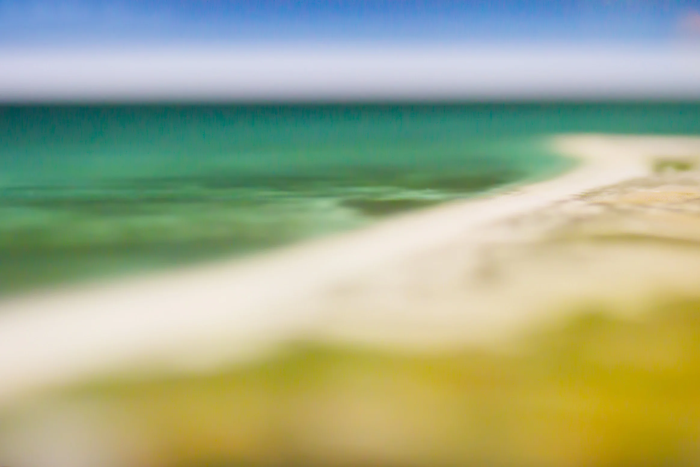 Ras Tanura Beach, Saudi Arabia. 26.45° N, 50.02° E by Mindy Stricke