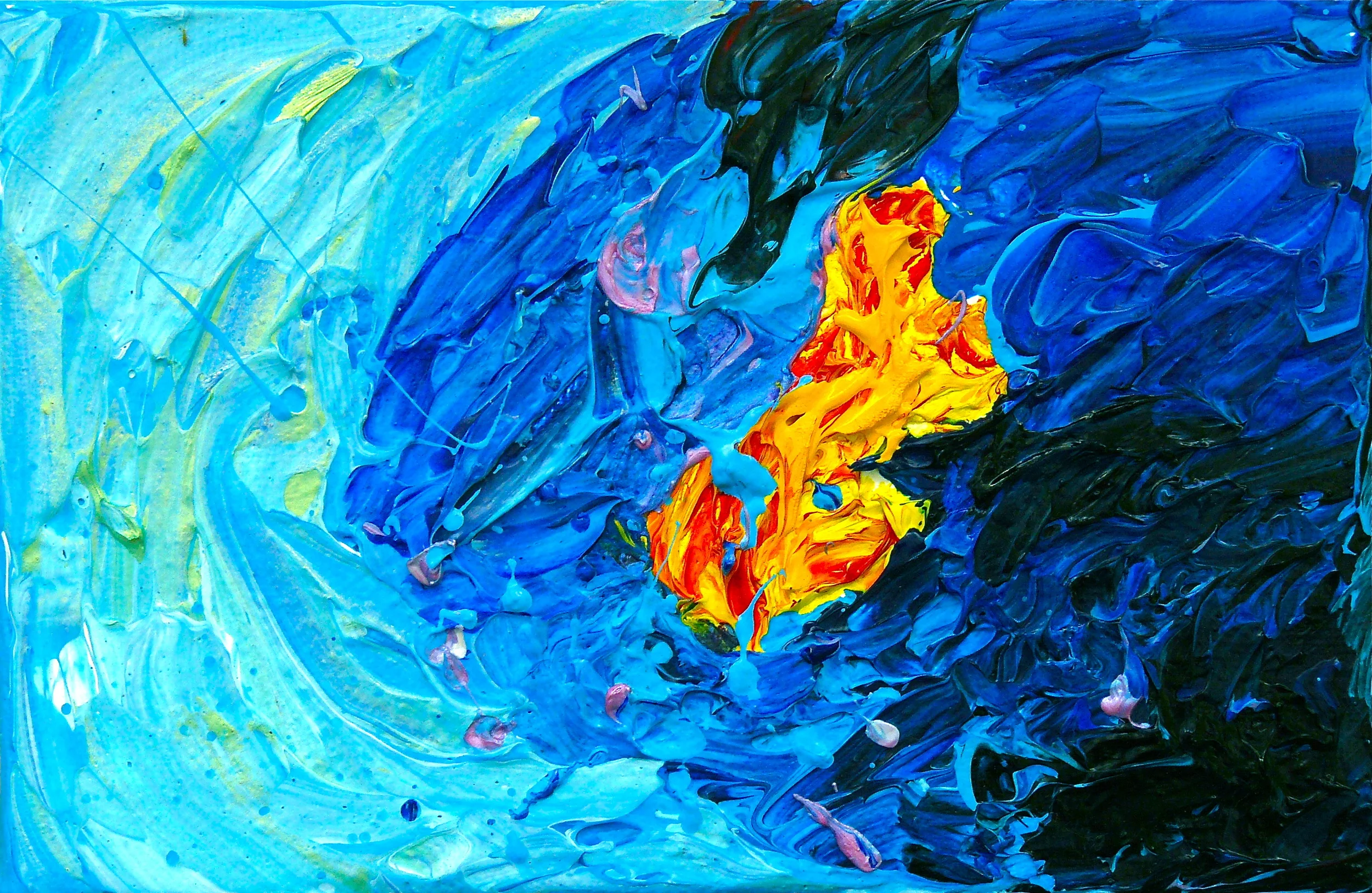 Lava Meets the Sea