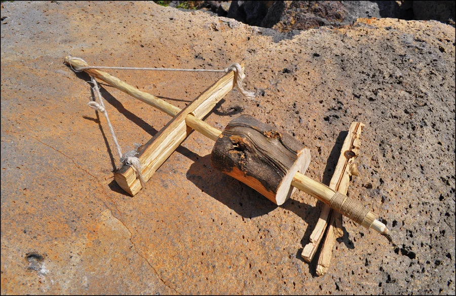 Build a Pump Drill (Primitive Fire Starting)