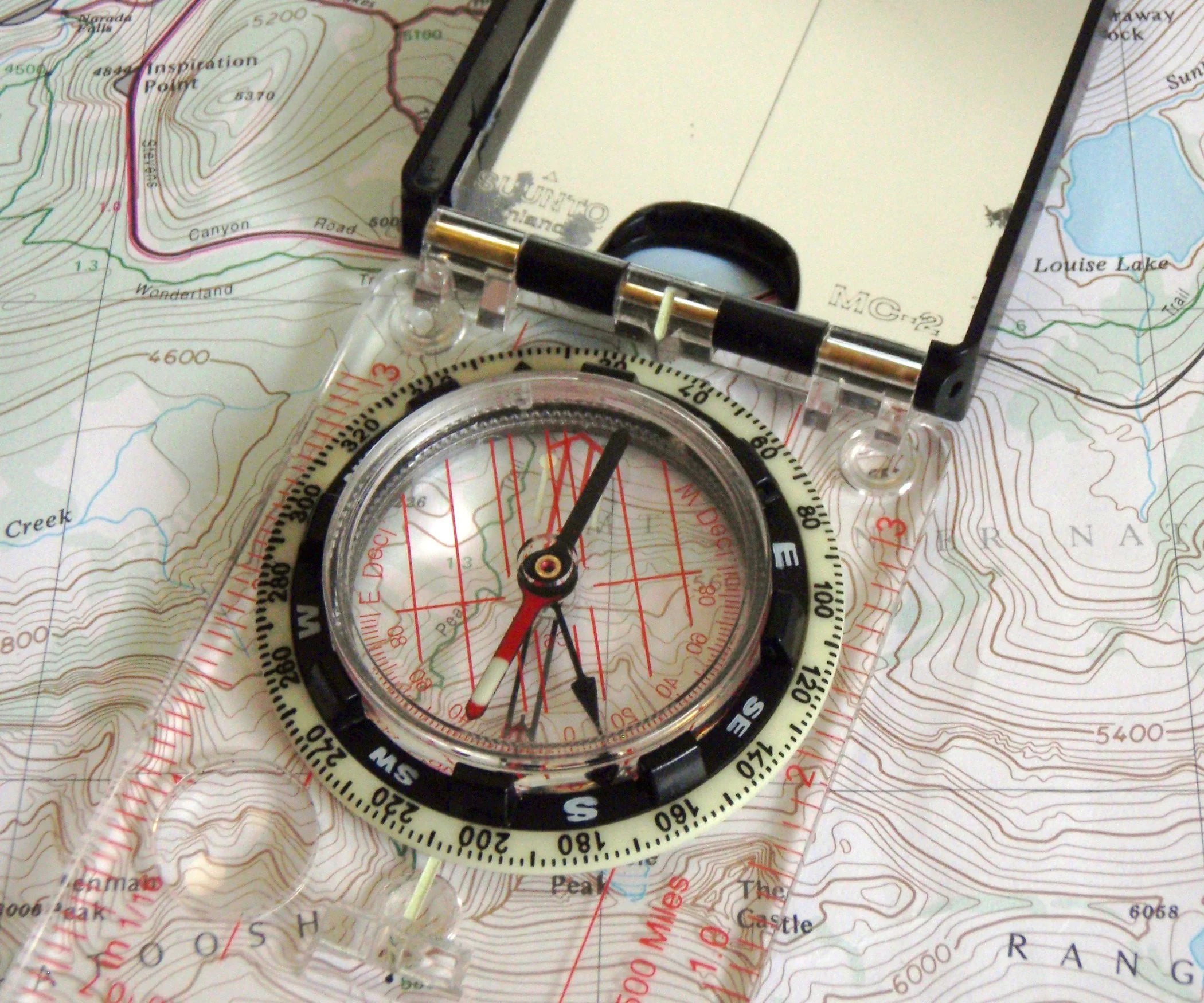 Orenteering with Map and Compass