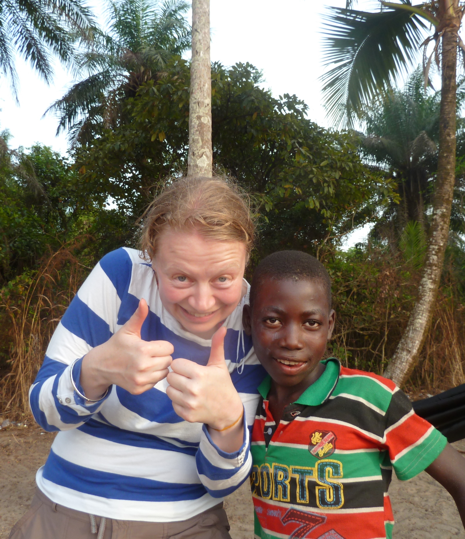 Claire in Sierra Leone