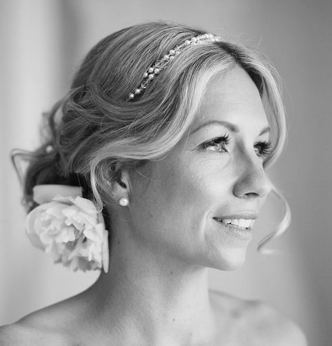 PEONY WEDDING HAIR