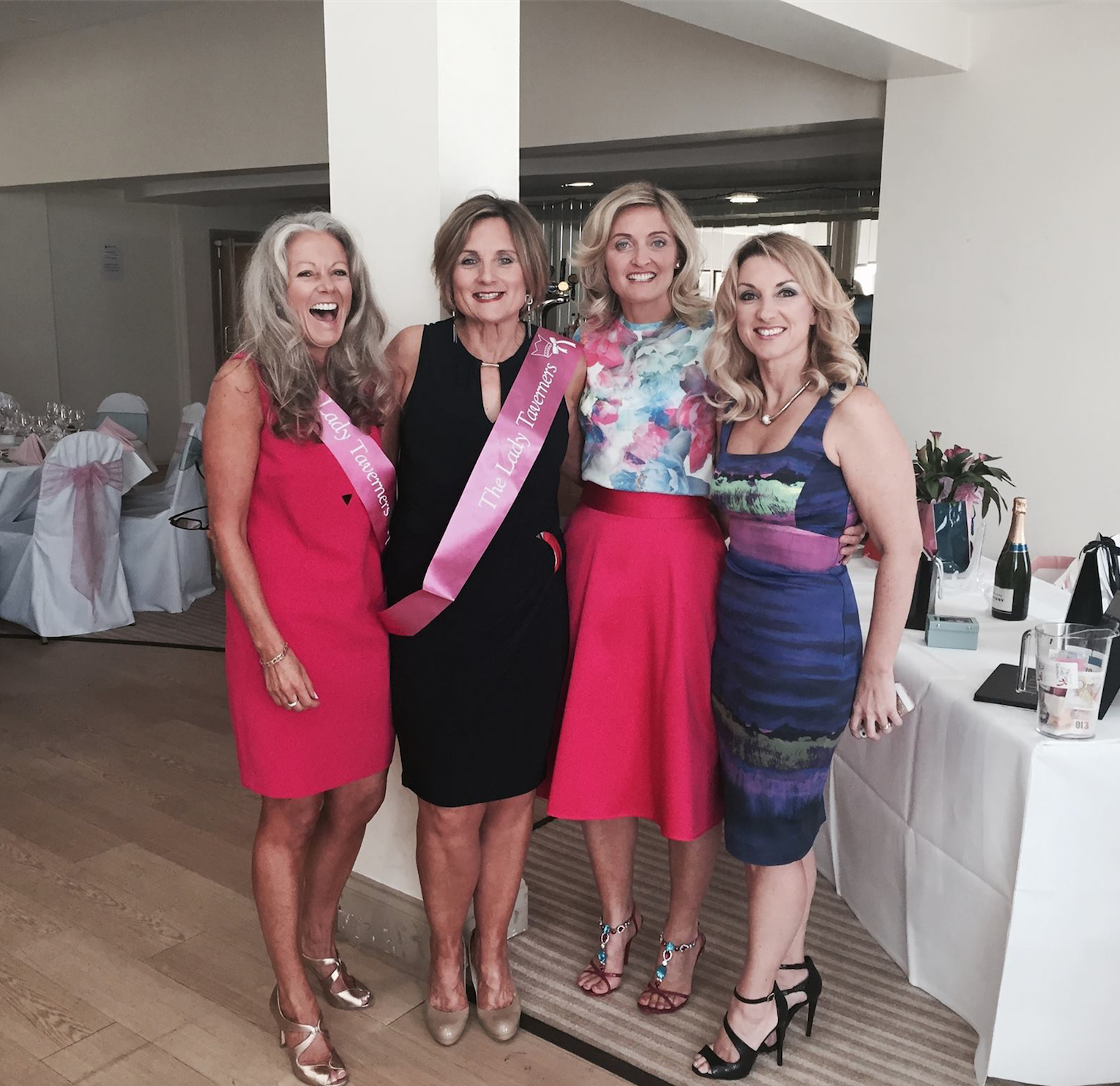 Shelley Coleman, Chair lady @Lady Taverners, Rosie Bowden, Sarah Bowden and Tracie Gunningham. 