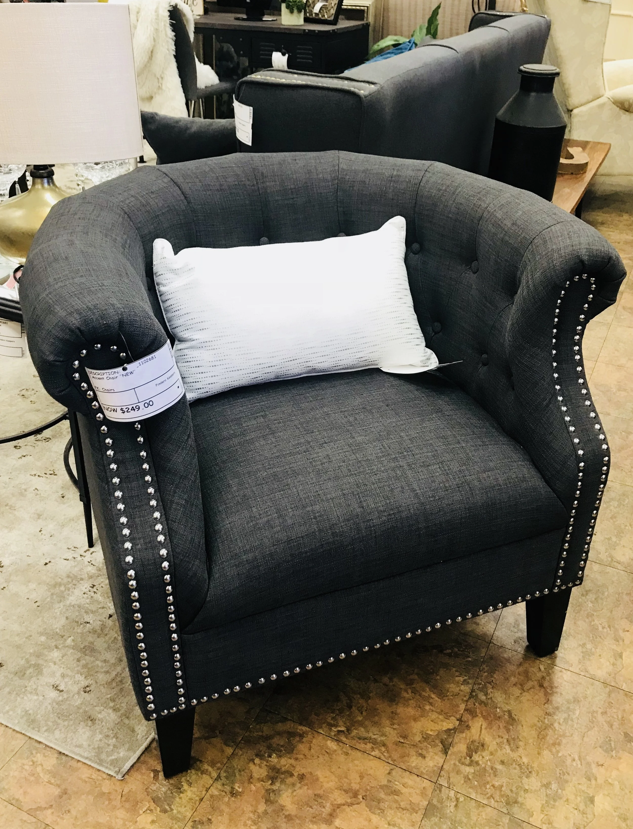 New Grey Tufted Barrel Chair 249.jpg