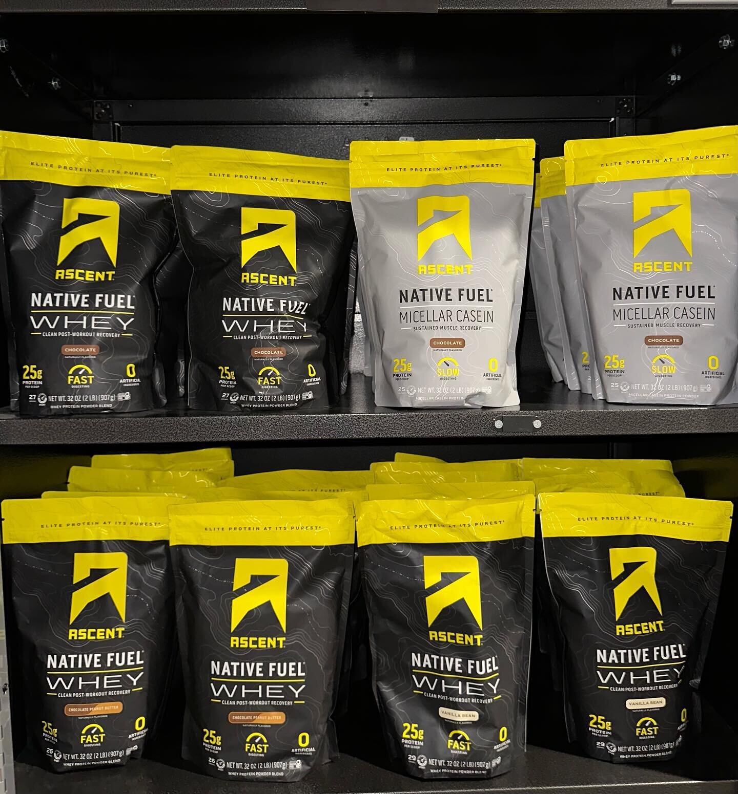 We are officially retailers of @ascent_protein Whey Protein and Casein products and are stocked and ready! We sell them because we use their products ourselves and they are delicious and affordable. If you are in the market for a new Whey or Casein, 