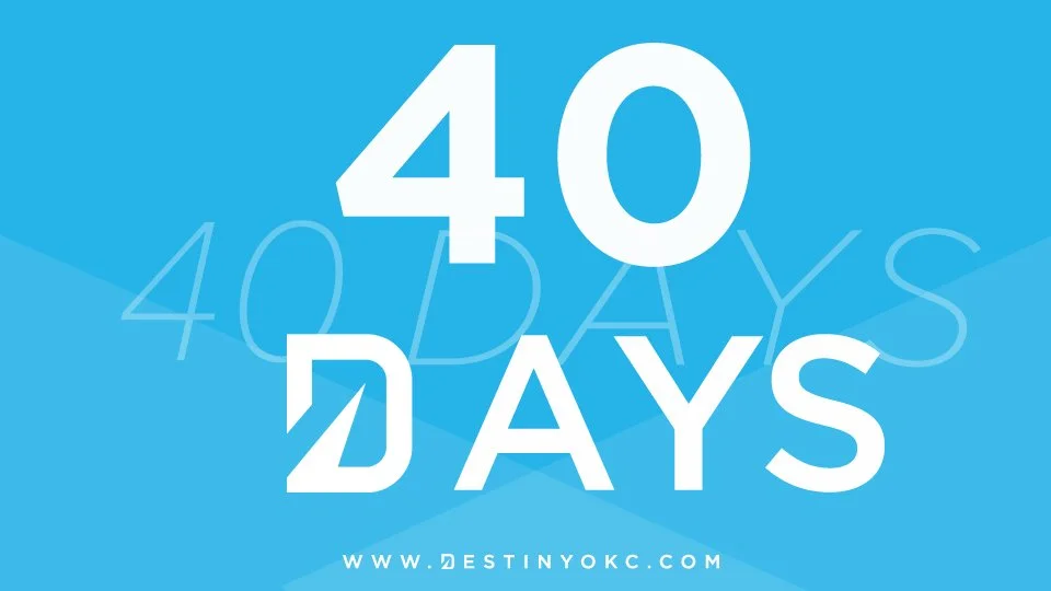 40 DAYS: Passionately Pursuing