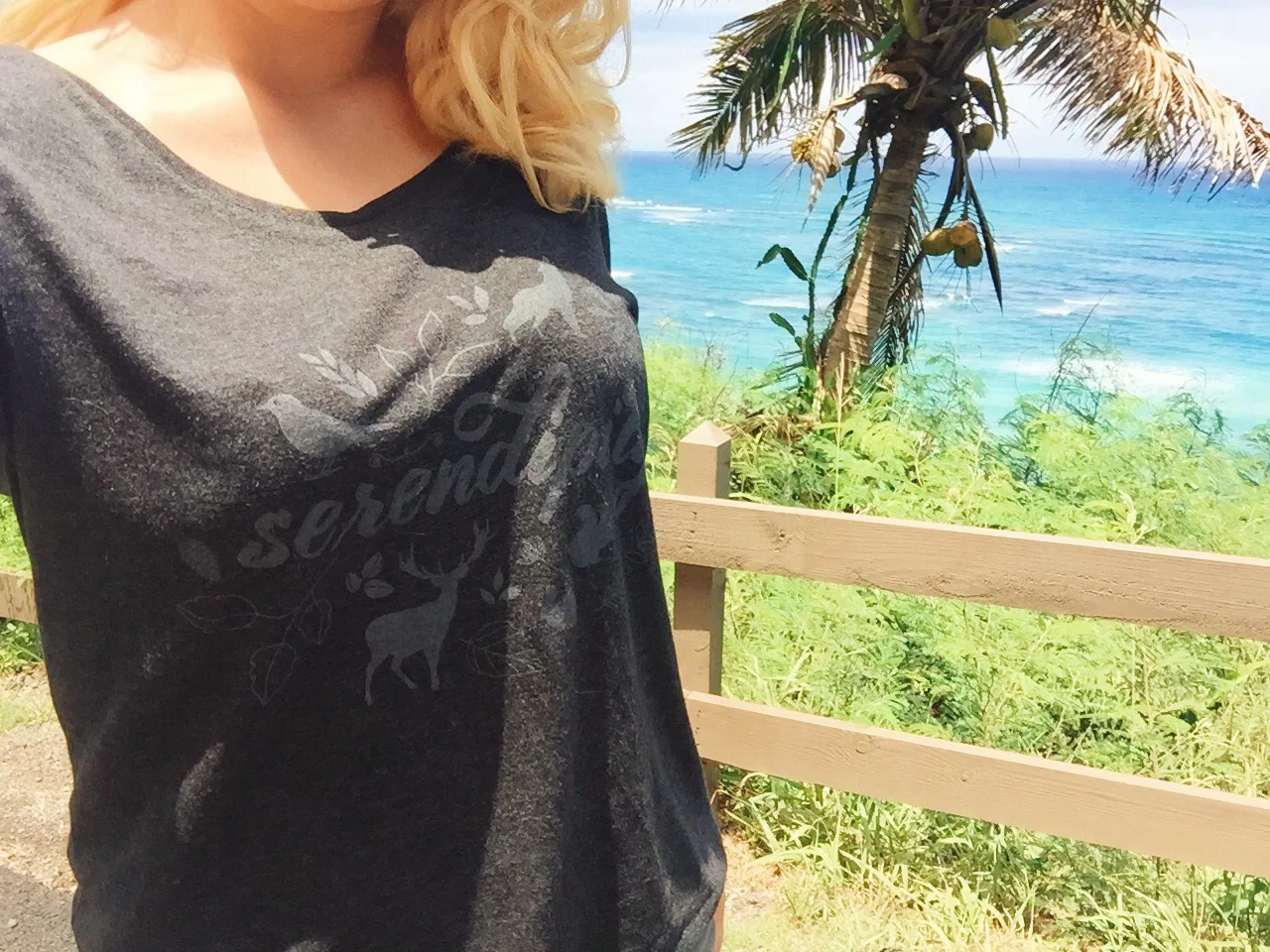 Right outside the WWII bunker at Kualoa Ranch that is currently used as a museum. 