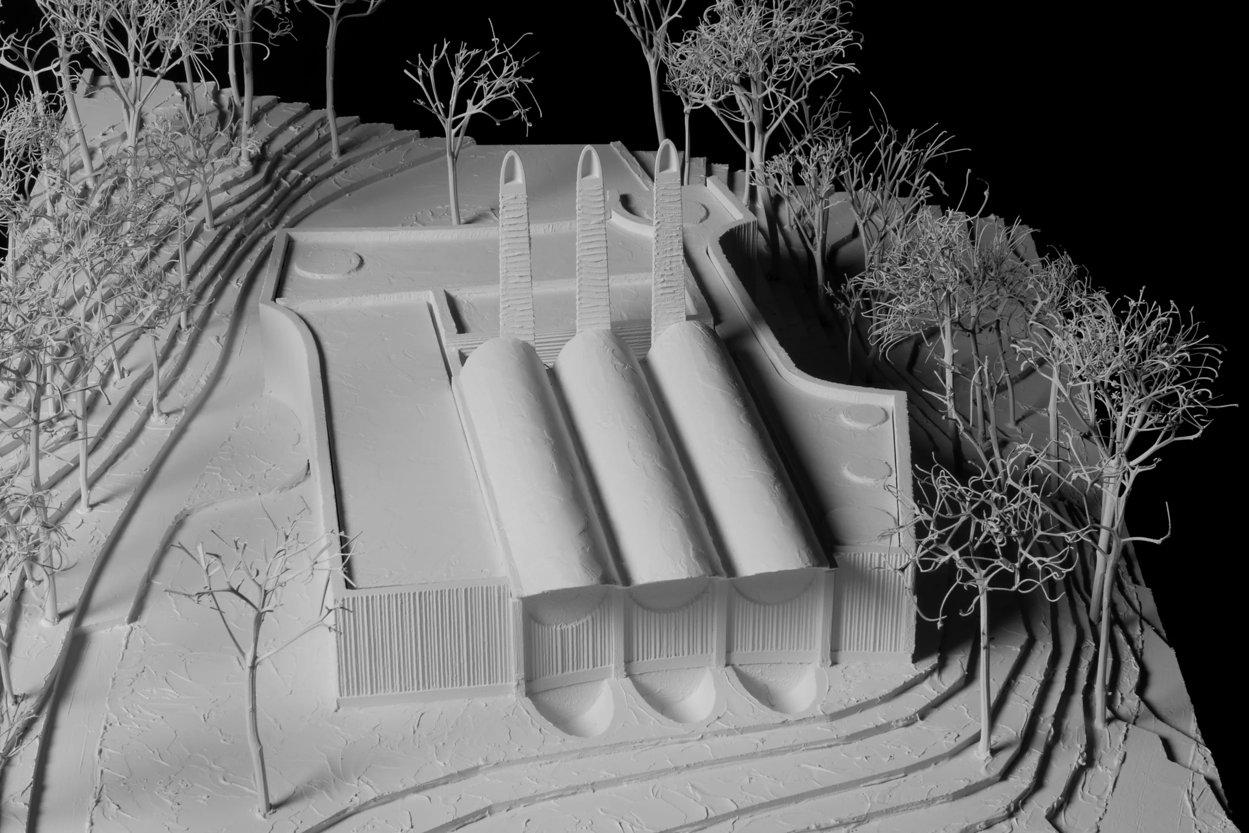  Boltshauser Architekten gemeinsam mit Aita Flury  Wettbewerb Krematorium St. Gallen 