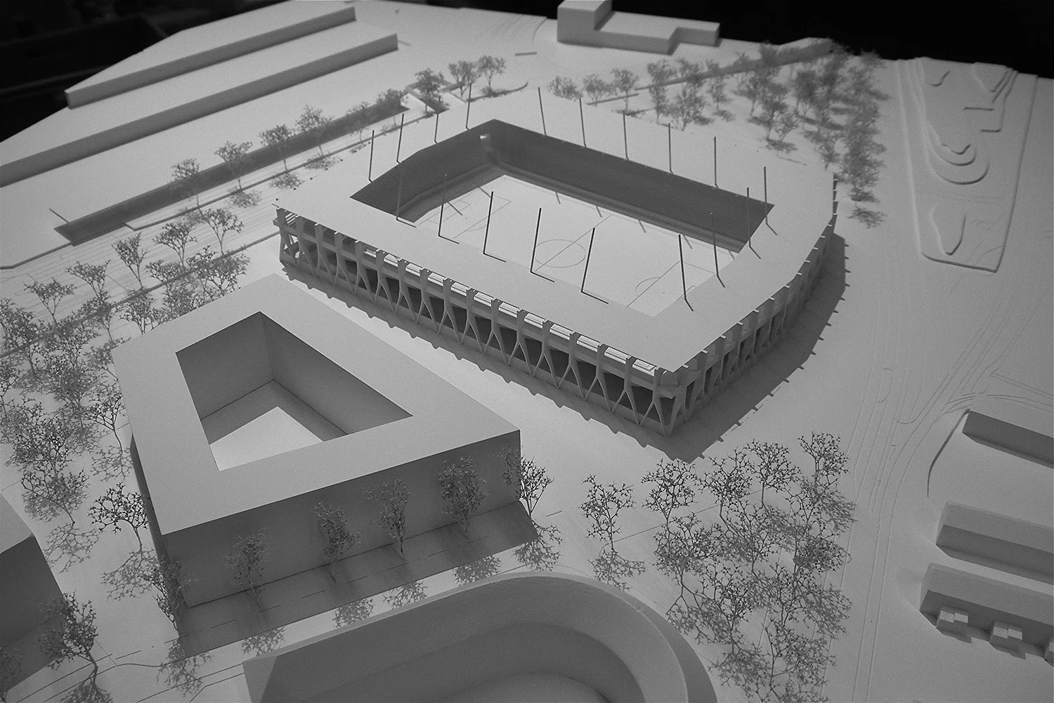  Pool Architekten  Wettbewerb Hardturmstadion    