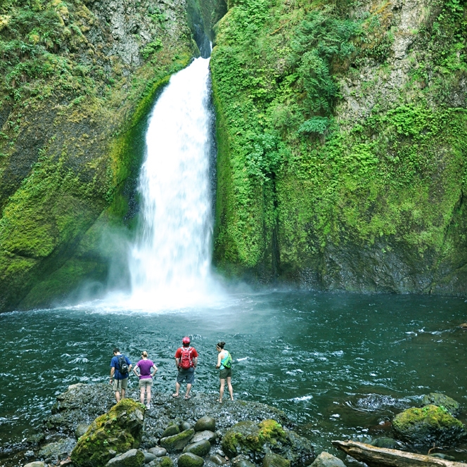 Wahclella Falls, Aug 2012