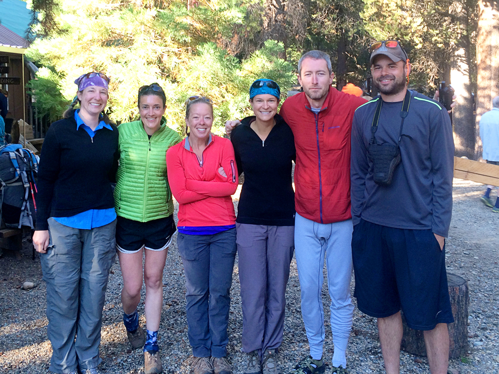 L to R: Brittany. Jennifer, Heather, Courtney, Cole, and Andrew