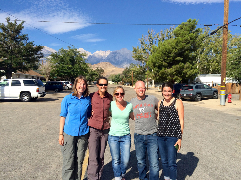 L to R: Brittany, Courtney, Heather, Chris, and Jennifer