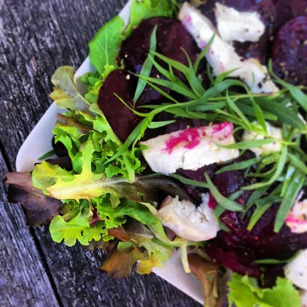 Dôme de Vézelay, Beetroot & Tarragon Salad