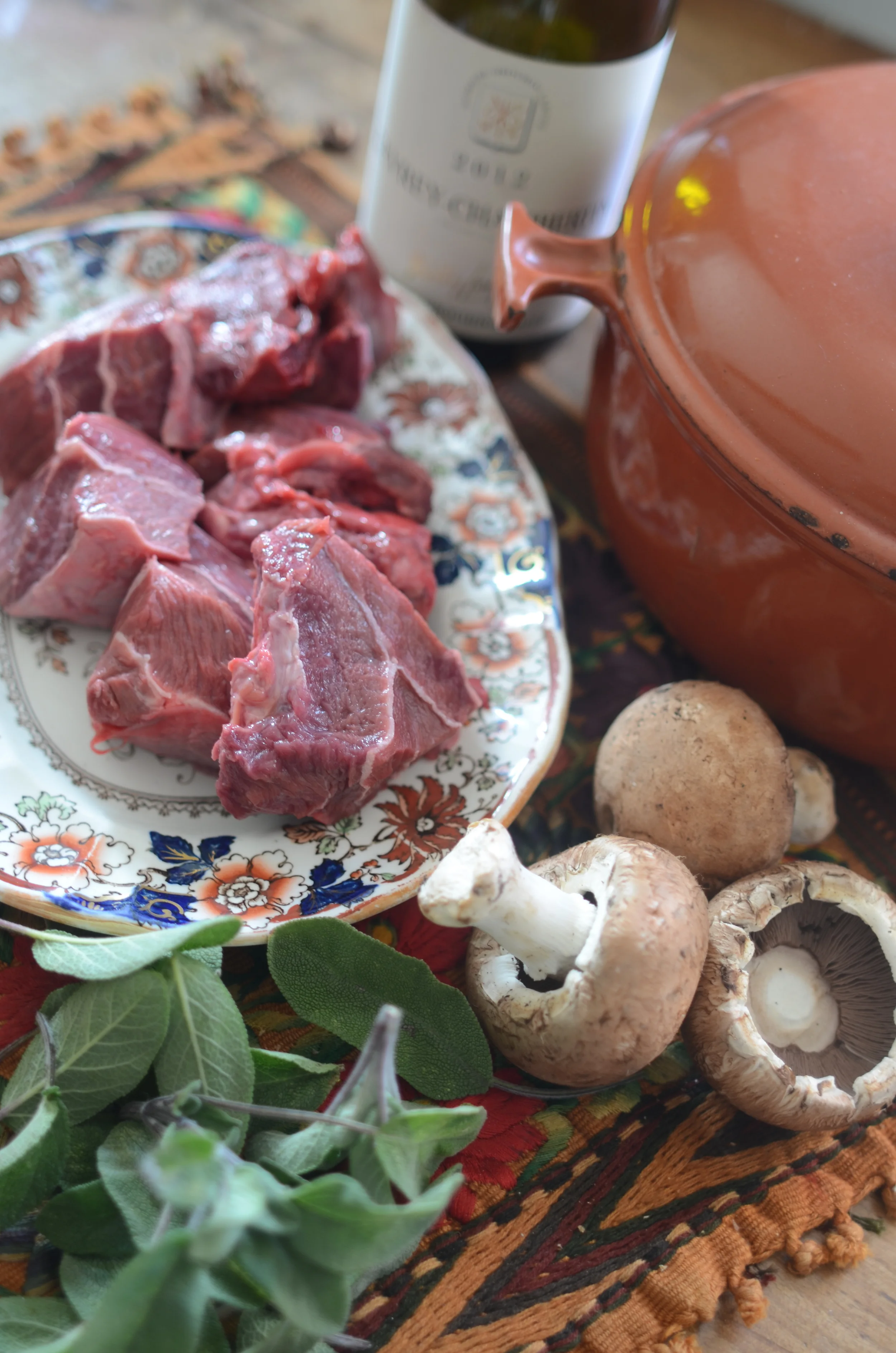 Beef Cheek Boeuf Bourguignon