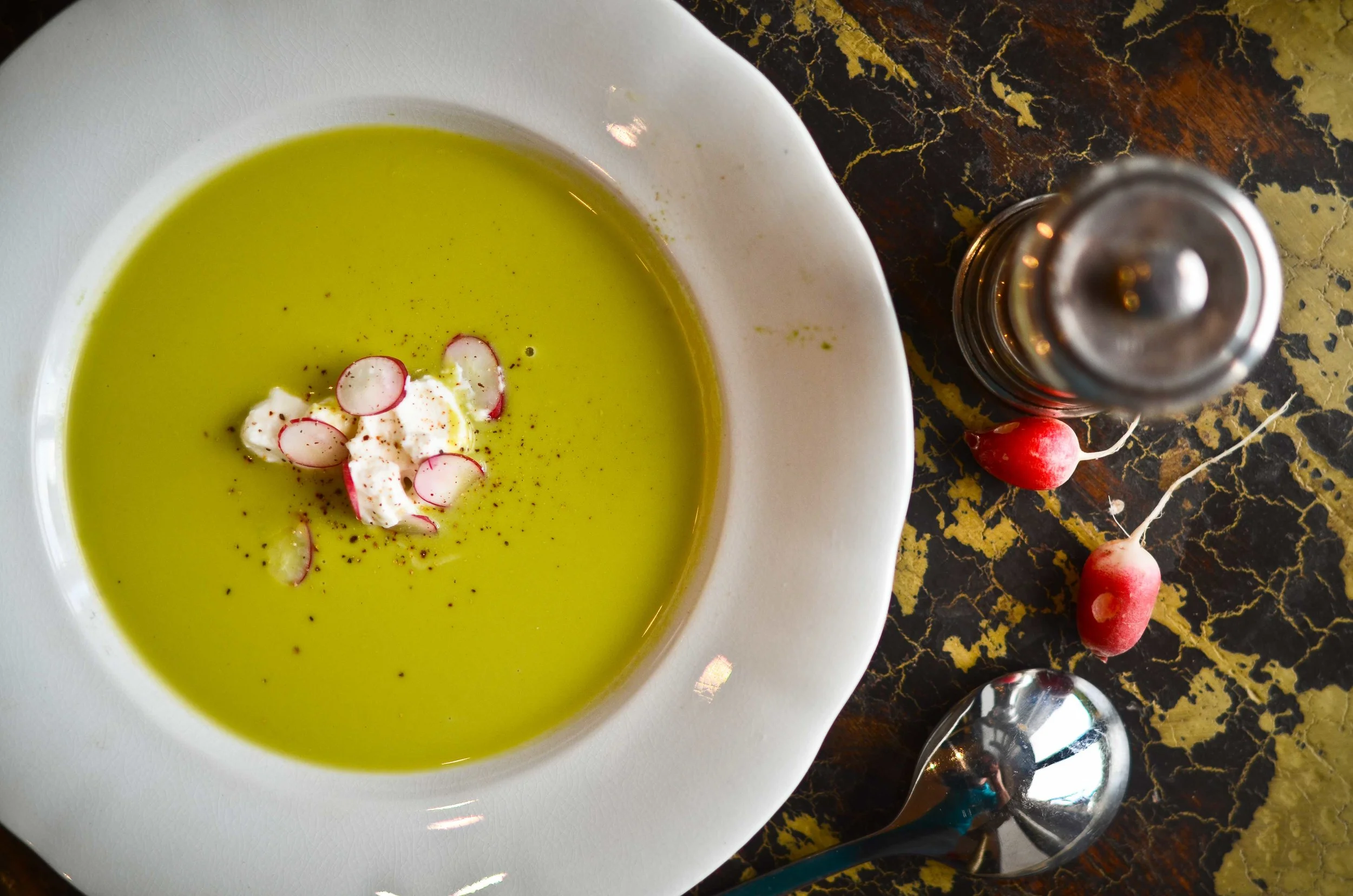 Radish Top Soup - Recipe