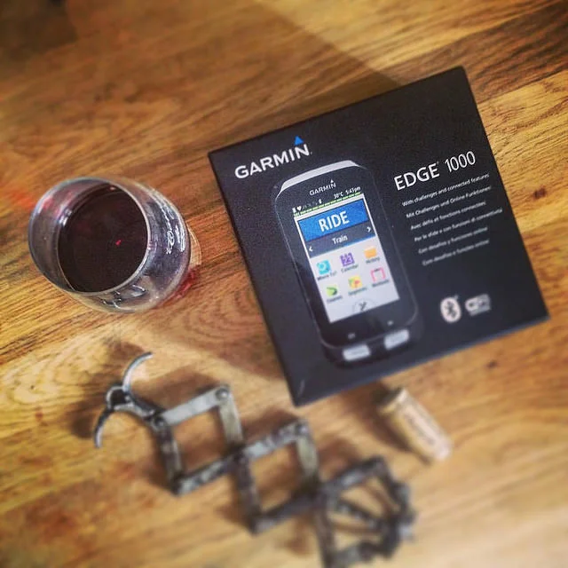 Self Guided Cycling In Burgundy powered by Garmin Edge 1000.